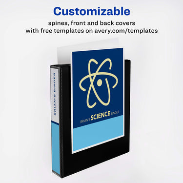 Avery Economy View 3 Ring Binder, 1.5